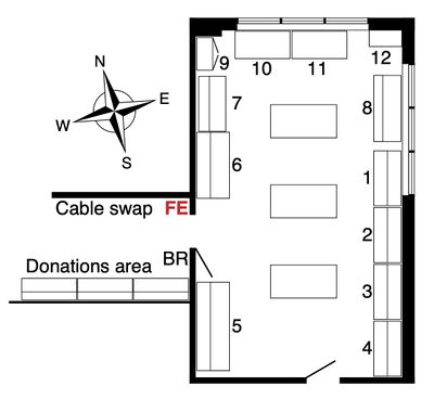 ELab floor plan