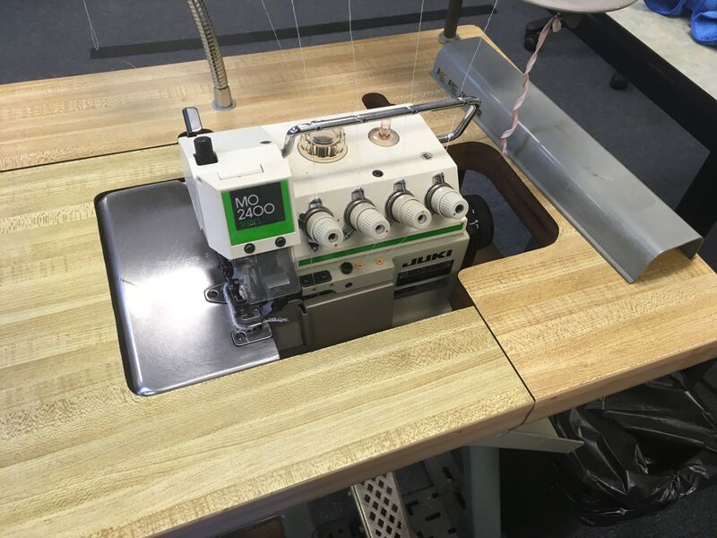 Juki MO-2416 5 Thread Safety Stitch Industrial Sewing Machine ...